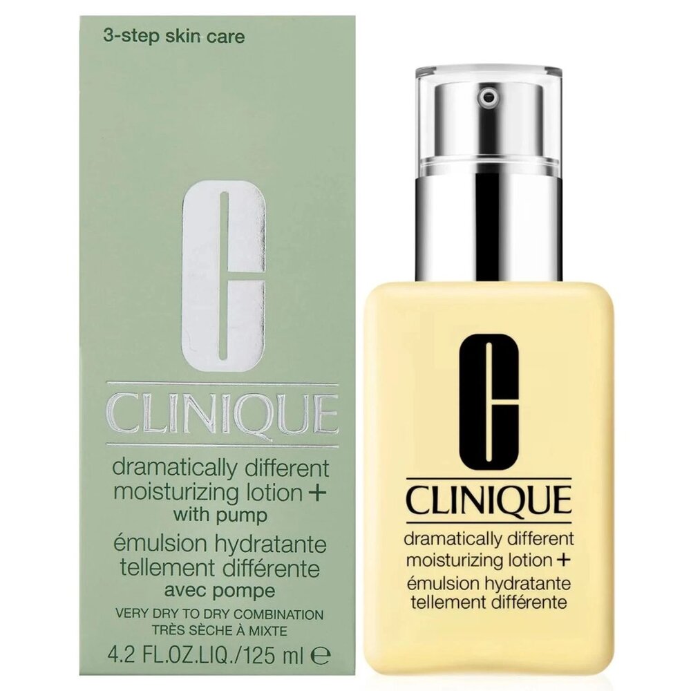 CLINIQUE Dramatically Different Moisturizing Lotion +  New in Box - 4.2oz Pump